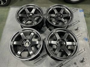 【未走行品】RAYS TE37SL RAYS 18x10J＋20 5-114.3 フォーミュラシルバー