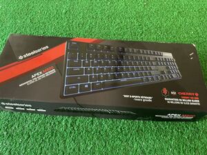 【中古】SteelSeries メカニカルキーボード Apex M500 JP ブラック 美品 元箱あり 