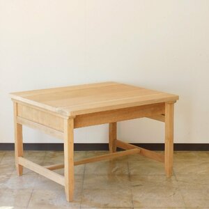 ふるい木味 シンプルなテーブル HK-a-03411 / アンティーク 古道具 作業台 無垢材 カウンター 机 展示台