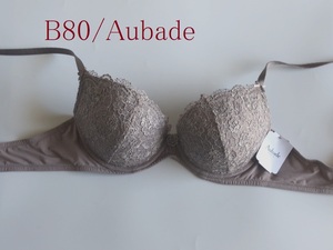 B80☆Aubade オーバドゥ　Secret de Charme　フランス高級下着　ブラ