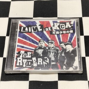 THE RYDERS LIVE CD「LIVE AT KLUB」 ラフィンノーズ スタークラブTHE STAR CLUB パンクLAUGHIN