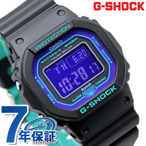 G-SHOCK Gショック スペシャルカラー 電波ソーラー 腕時計 GW-B5600BL-1ER パープル×ブラック カシオ