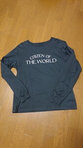 昨季★スピック＆スパン★シルケット天竺ロゴロングTシャツ★美品★Spick＆Span