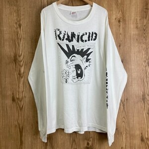 USA製 90s vintage RANCID 袖プリ入りロンT パンク メロコア スカ レゲエ ダブ 90年代 ビンテージ ヴィンテージ アメカジ 古着 e23122505