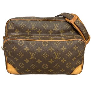 【1円～】 ルイヴィトン LOUIS VUITTON バッグ ショルダーバッグ ナイル M45244 TH0950 モノグラム ブラウン レザー 中古