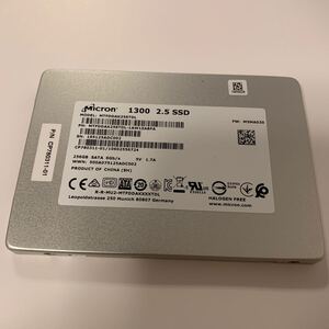 Micron製 マイクロン 1300シリーズ MTFDDAK256TDL 内蔵SSD2.5インチ SATAIII 256GB 