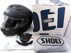 【送料無料】試着程度 美品 SHOEI ショウエイ GT-Air マットブラック XLサイズ 元箱付き インナーバイザー フルフェイスヘルメット