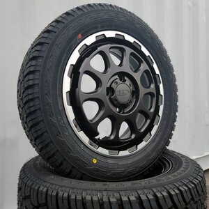 14インチ タイヤホイール 4本 セット 新品 ヨコハマ ジオランダー X-AT 165/65R14 軽トラ 軽バン 軽自動車 純正車高 リフトアップ