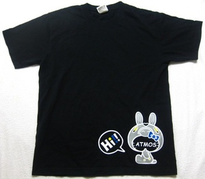 Lサイズ ATMOS×HelloKitty×RODY アトモス キティ ロディ 半袖 Tシャツ　黒