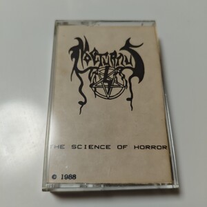 【本物デモテープ】Nocturnus The Sciene Of Horror demo tape 1988 Morbid Angel Autopsy