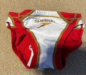 競パン スイミング Vパン 競泳パンツ 競泳水着 speedo ビキニ 競泳 水着 れつど×ホワイト ショートブーン SPEEDO Vパン ブーメラン