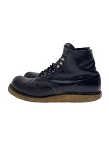 RED WING◆レースアップブーツ/US8/BLK/レザー