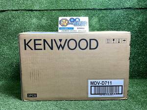 未使用3台セット★KENWOOD 7インチ・カーナビ MDV-D711 ドライブレコーダー連携 地上デジタルTVチューナー/Bluetooth内蔵 領収OK k0906-3