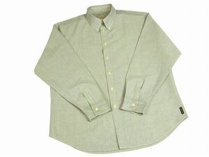 美品*Calvin Klein Jeans カルバンクライン CK*グレー系*メンズ長袖ボタンダウンシャツ*M