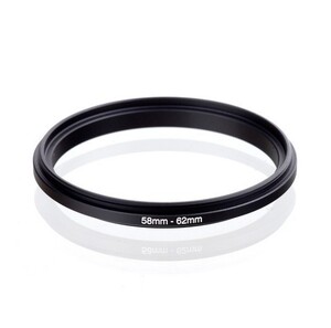 高品質 ステップ アップ リング 58mm→62mm全141種類