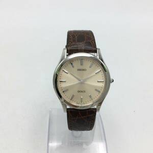 C32○【QZ/不動品】SEIKO セイコー DOLCE ドルチェ 8J41-8010 クォーツ 3針 ラウンド 腕時計 純正ベルト 現状品 ○