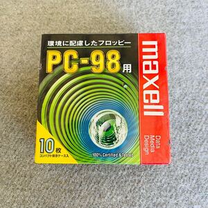 ■マクセル maxell PC-98用フロッピーディスク 10枚 MFHD8.C10P 新品・未開封品■