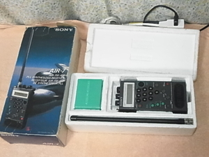 ♪SONY 【AIR-7】 分解・整備・調整済品 PSB 、AIR、FM、AM の4バンド受信できます 管理21120511