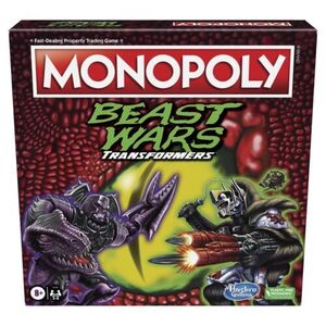 Monopoly Transformers Beast Wars Trading Board Game 14 Tokens Brand New Sealed 海外 即決