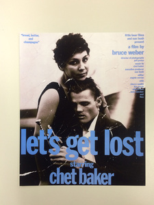 RARE！ LETS GET LOST 3 (CHET BAKER)チェットベーカー/ミニフィルムポスタープリント 英国製 20.3X25.3 05/1_8