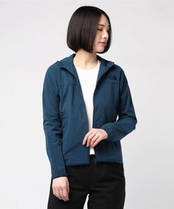 「THE NORTH FACE」 ジップアップブルゾン LARGE ブルー レディース