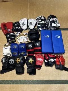 RDX ボクシンググローブ & MMAグローブ & ミット 16点セット！