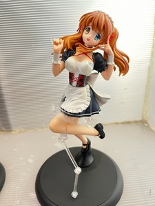 アトリエ彩 1/6 PVC製塗装済み完成品フィギュア 涼宮ハルヒの憂鬱 朝比奈みくる ウエイトレスVer. 宮沢模型限定版 ブラック