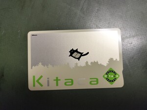 JR北海道 kitaca ICカード ICOCA TOICA Suica はやかけん nimoca 等と相互利用可 無記名 キタカ デポジット500円+チャージ残高0円 