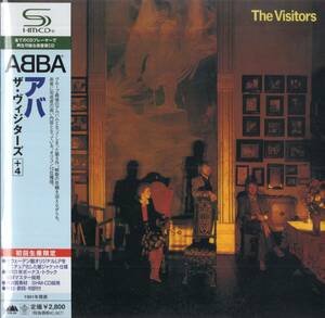 即：ABBA / アバ「 ザ・ヴィジターズ+4 」SHM-CD/帯付/紙ジャケ