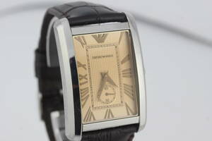 EMPORIO ARMANI アルマーニ メンズ腕時計 スモールセコンド AR-9043M　
