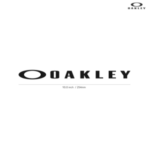 【OAKLEY】オークリー★17★ダイカットステッカー★切抜きステッカー★10.0インチ★25.4cm