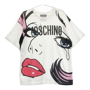 MOSCHINO モスキーノ 半袖Tシャツ ホワイト系 M [240101277142] メンズ