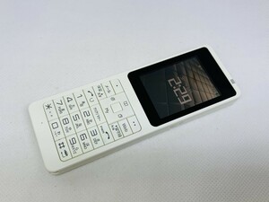 ★送料無料★ジャンク★ウィルコム PHS電話機 WX330J-Z E(WX330JE D) 2012年製★ホワイト★3426002243★SYS★05/29