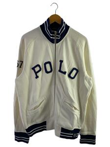 POLO RALPH LAUREN◆ジャージ/L/コットン/WHT/0412775//