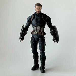 【正規品】 マフェックス キャプテンアメリカ No.122 MAFEX CAPTAIN AMERICA INFINITY WAR Ver. 参: S.H.Figuarts マーベルレジェンド