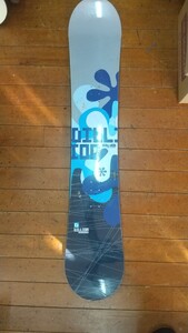 K1059 BXB 153㎝ スノーボード 板のみ SNOWBOARD /スノボー/フリースタイル/ジブ/グラトリ 現状品 