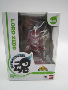 即決 新品 未開封 マイティ モーフィン パワーレンジャー 魂バディーズ Tamashii Buddies 029 Lord Zedd ロード ゼッド フィギュア