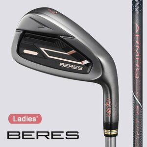 新品 女性用 ホンマ 2024年 日本限定モデル ベレス09 BERES BLACK #7-10/SW 5本 純正カーボン ARMRQ FX ブラック (L) レディース