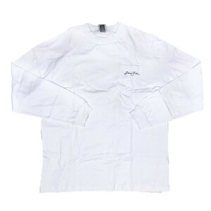 [並行輸入品] SEAN JOHN ショーンジョン ワンポイント 長袖 Tシャツ (XXL) (ホワイト)