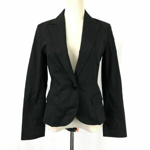 日本製★VICKY/ビッキー★テーラードジャケット【レディース1/black/黒】コットン/Coat/Jacket/Jumper◆BH743