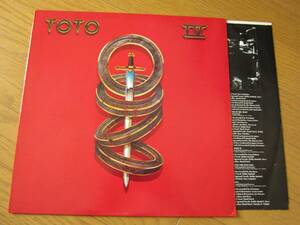 □ TOTO IV 米盤オリジナル！マト1T/1Z 両面STERLING刻印 音圧高め