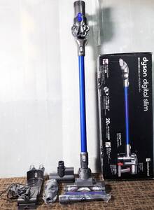 中古★dyson/ダイソン　digital slim　コードレス掃除機　充電式掃除機　元箱付き【DC45】EESB