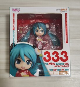 【未開封】【箱破損あり】 グッドスマイルカンパニー ねんどろいど 333 初音ミク 浴衣ver. 夏椿う