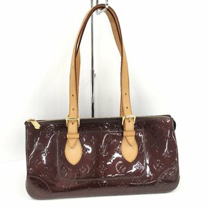 ●ルイヴィトン LOUIS VUITTON ローズウッドアベニュー ショルダーバッグ ヴェルニ アマラント M93510 [Jコレ] 513M/dcq