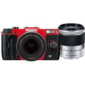 中古 １年保証 美品 PENTAX Q10 ダブルズームキット レッド