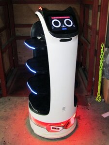 【引取限定・中古現状品】PUDU ネコ型配膳ロボット BellaBot ベラボット Bella Bot 通電起動確認のみ 2021年使用開始 1