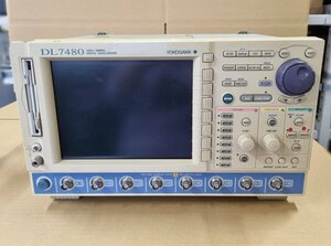 「正常動作」YOKOGAWA DL7480 DIGITAL OSCILLOSCOPE 701480-M-J1/B5/E4/N3/C10/G2/F5 デジタルオシロスコープ [2090]