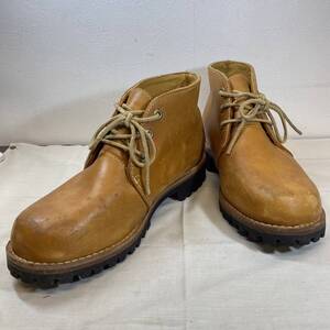 【MH-9055】中古品 Timberland ティンバーランド チャッカブーツ US10 レザー 6747R ブラウン サイズ8.5W