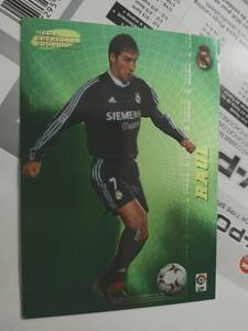 】Panini 2004-05 Mega Estrellas】№394 Raul/Real Madrid ●エンボスカード