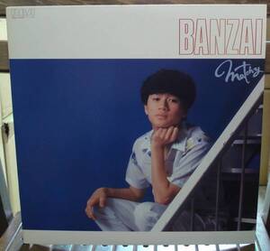 近藤真彦/BANZAI　バンザイ(LP,フォトピンナップ付)